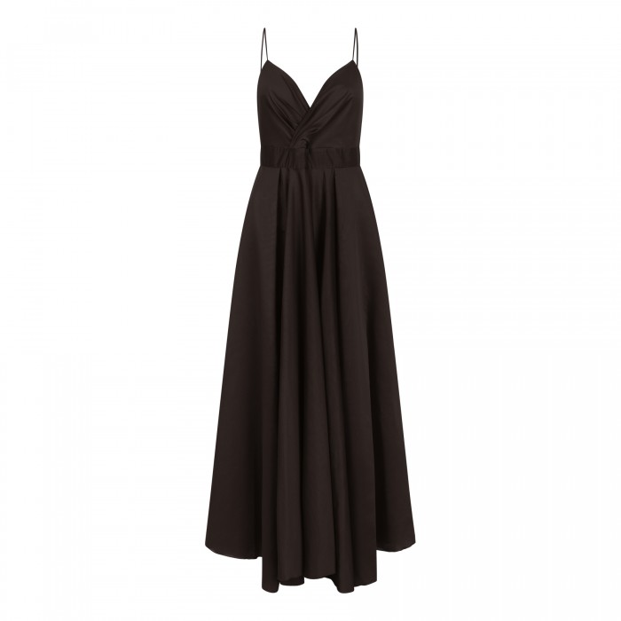 Moka hue maxi dress