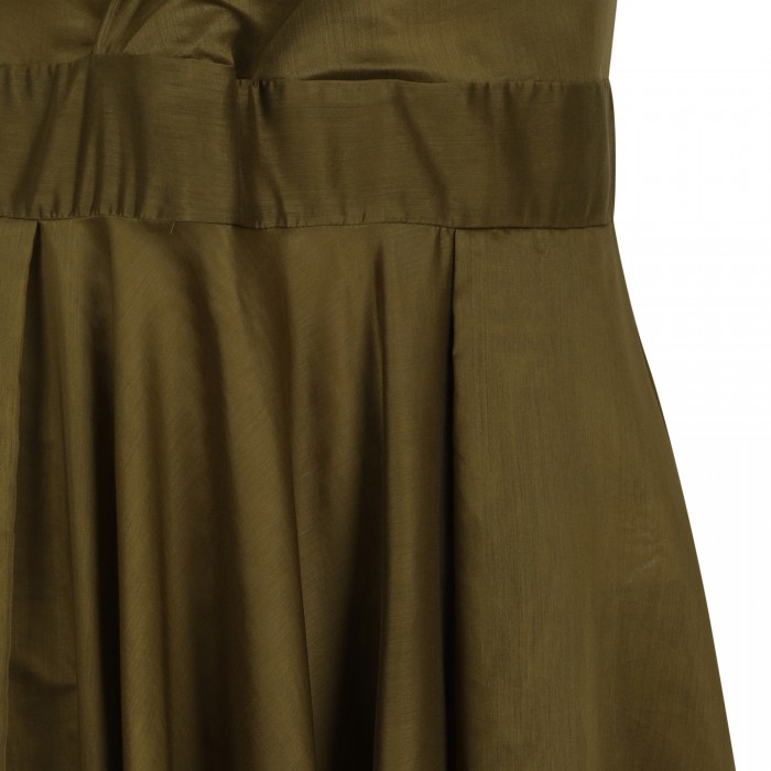 Avocado hue maxi dress