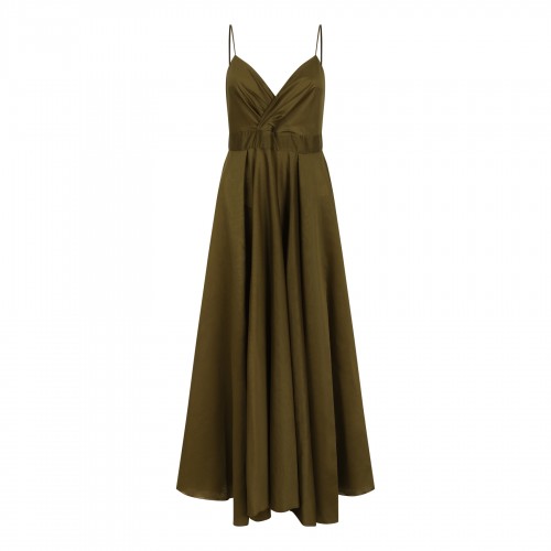Avocado hue maxi dress