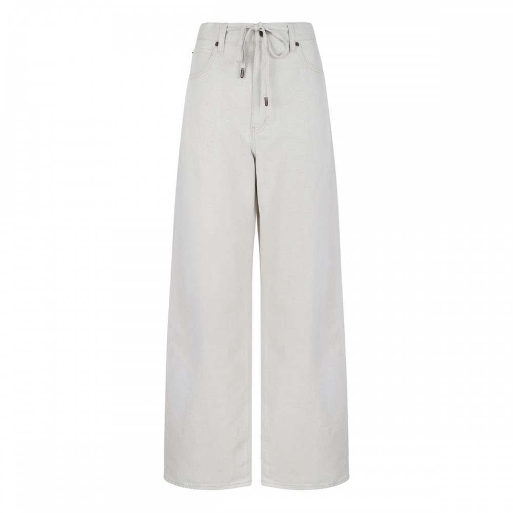 The Off Duty Drawstring Bow jeans