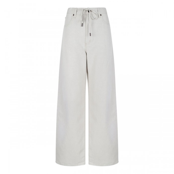 The Off Duty Drawstring Bow jeans