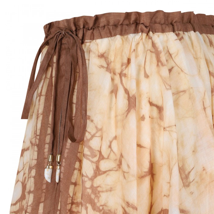 Indra midi skirt