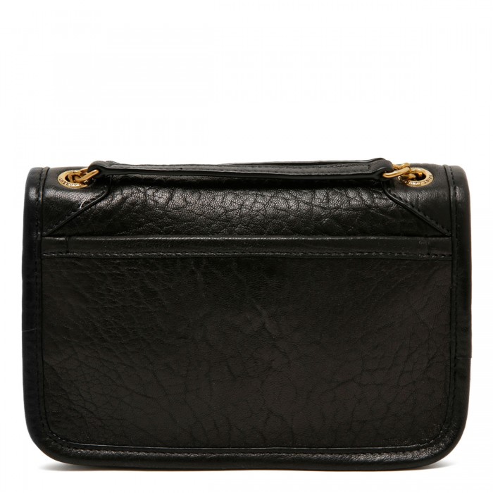 Niki mini grained leather shoulder bag