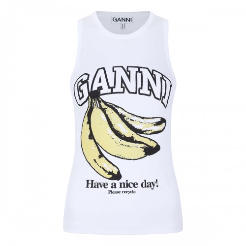 Tank top with banana