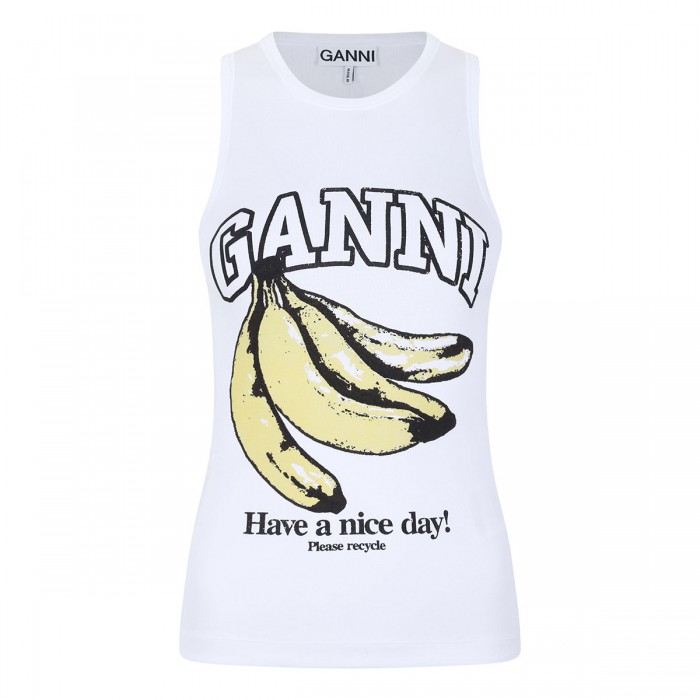 Tank top with banana