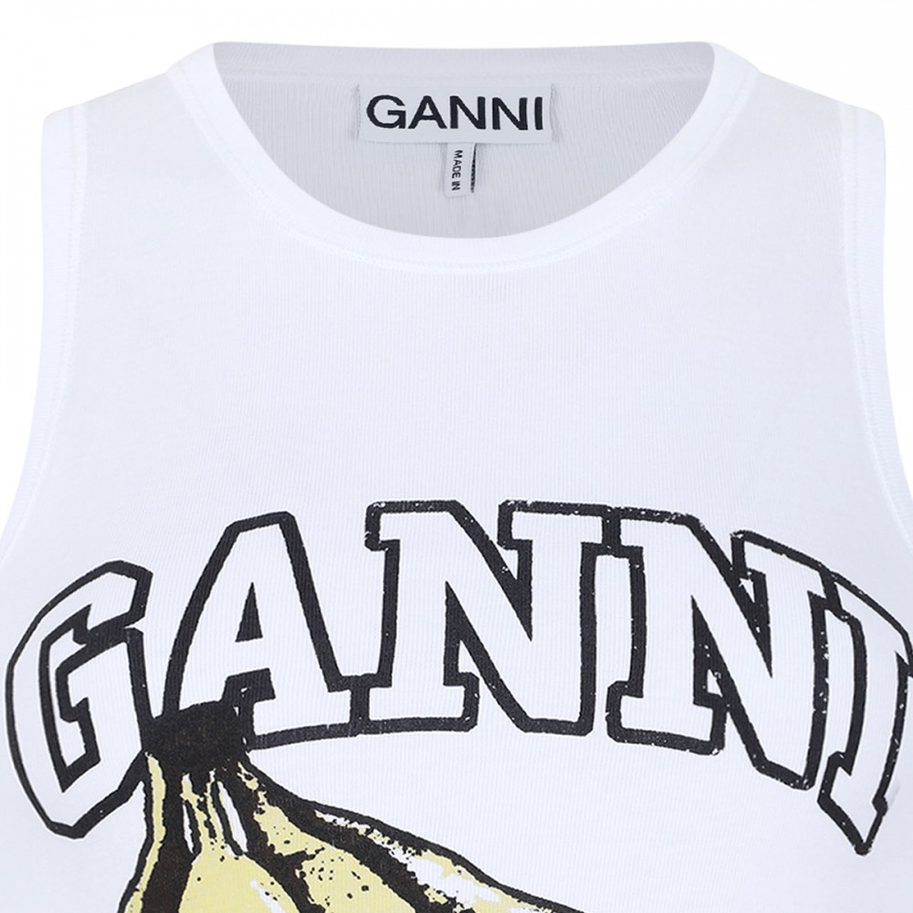 Tank top with banana