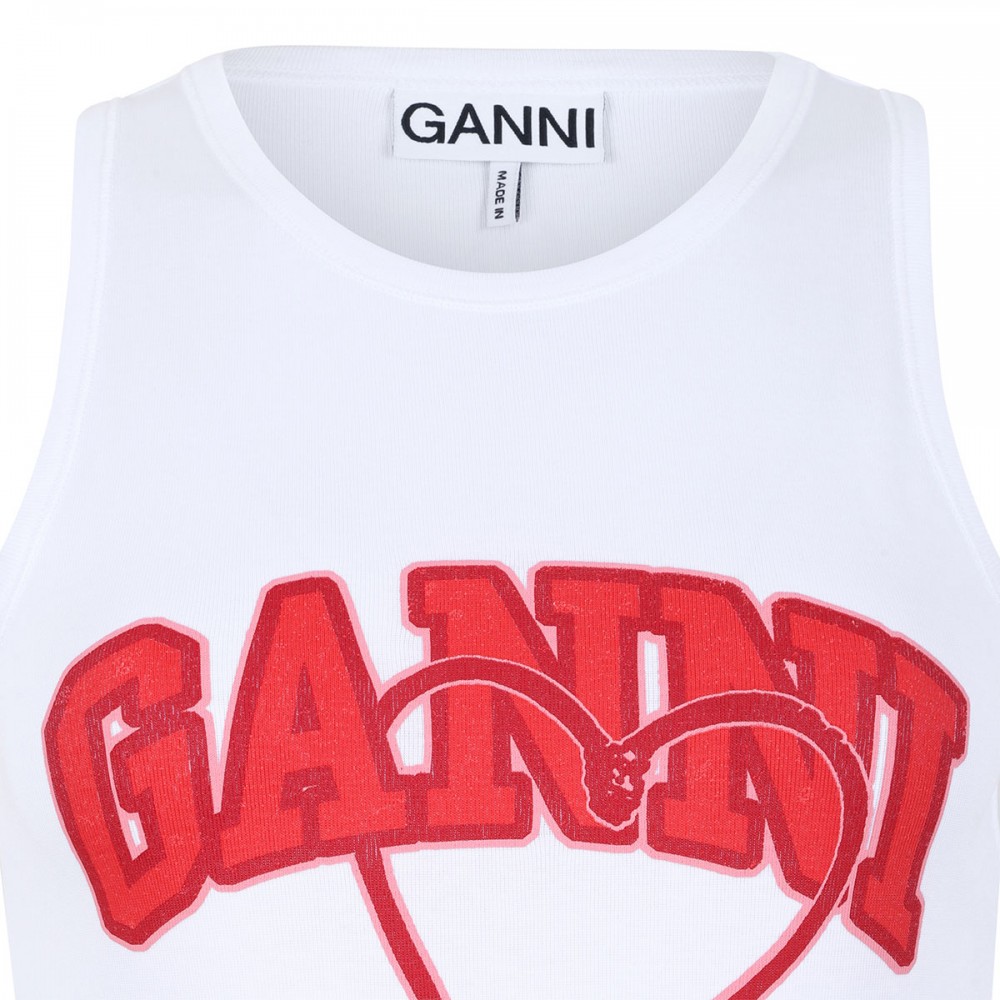 Tank top with cherry