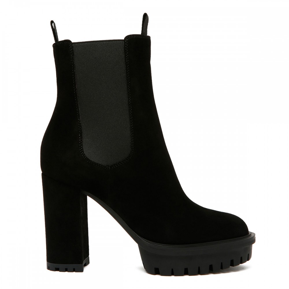 Barry suede 100 booties