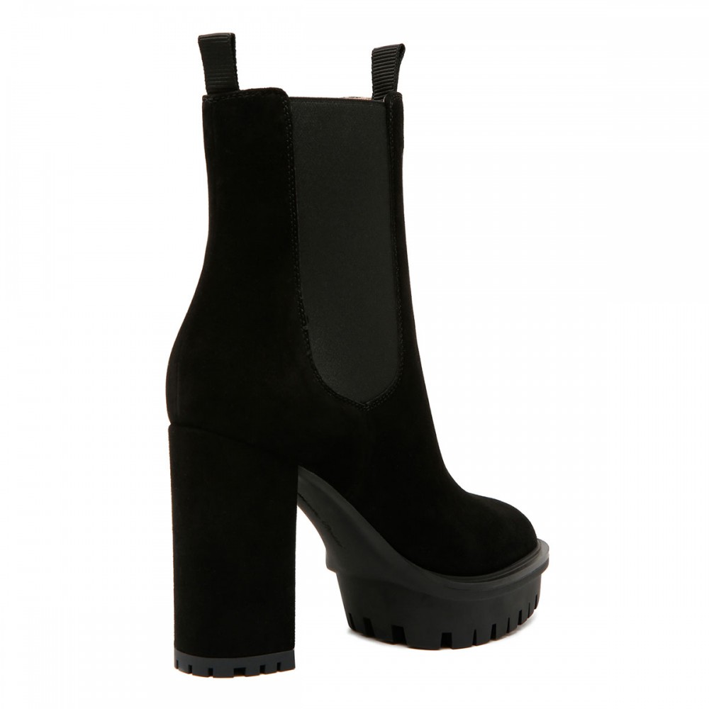 Barry suede 100 booties
