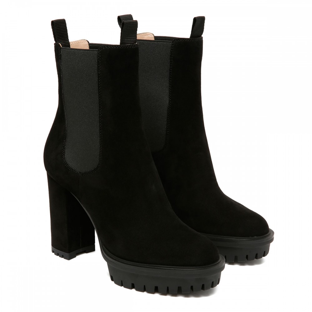 Barry suede 100 booties