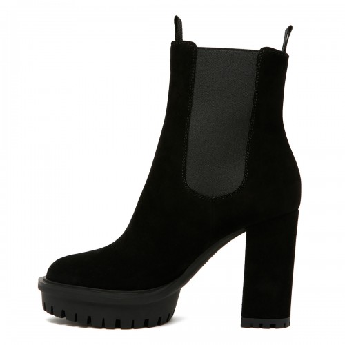Barry suede 100 booties 2