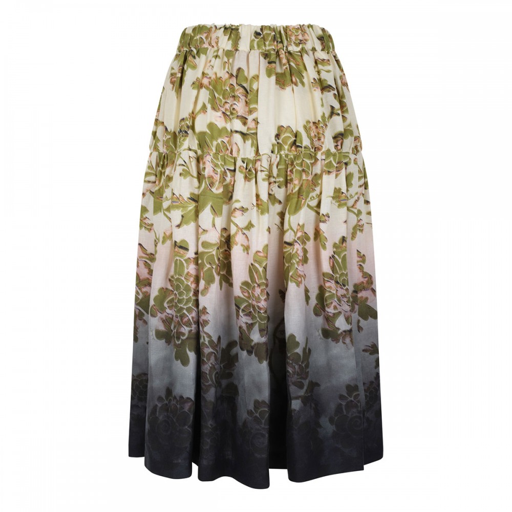 Gala oasis ombré skirt