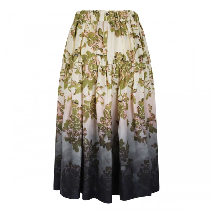 Gala oasis ombré skirt