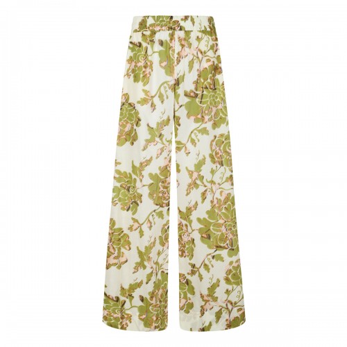 Palazzo jacquard pants