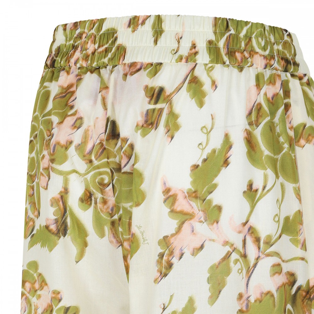 Palazzo jacquard pants