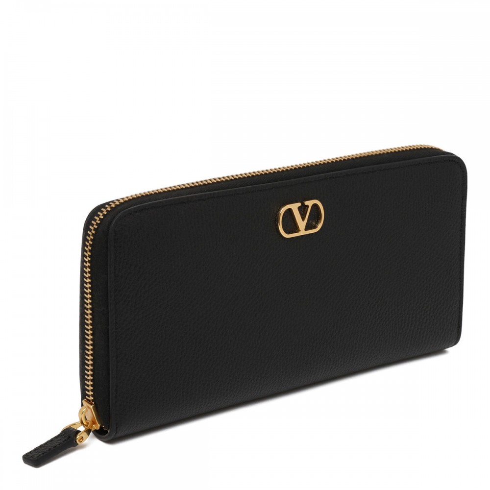 VLogo signature zip around wallet