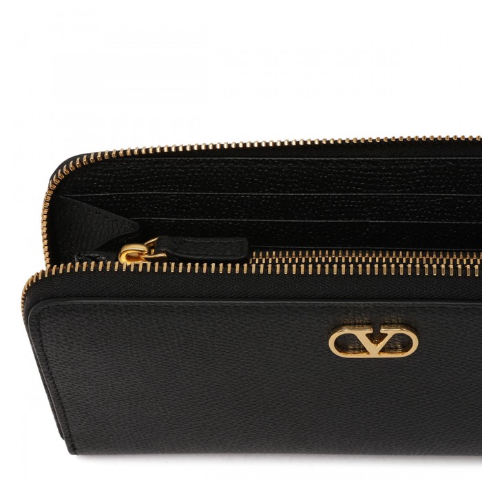 VLogo signature zip around wallet