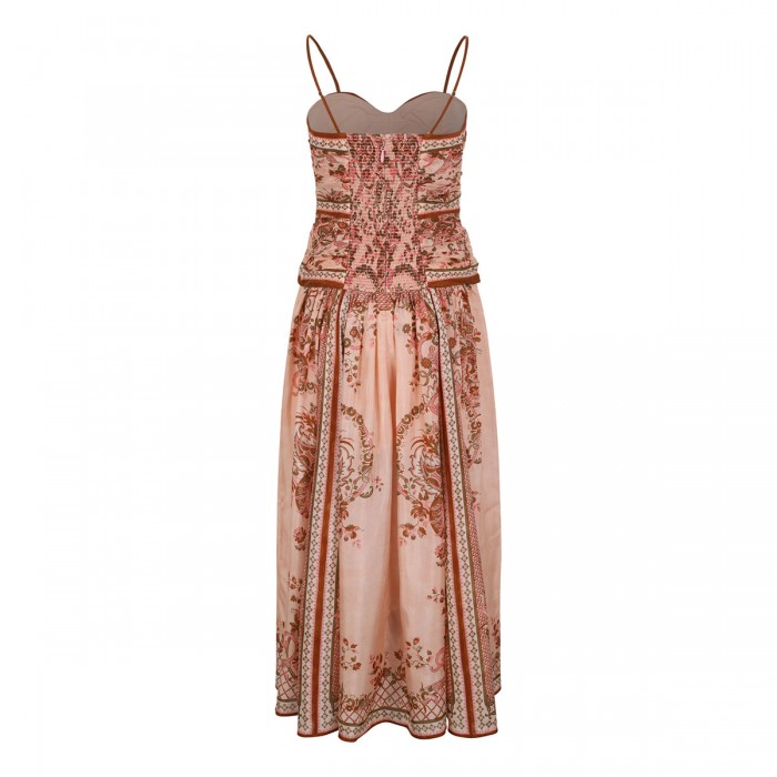 Aster scarf midi dress