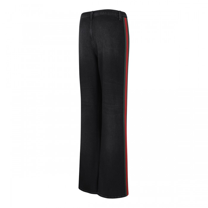 Stretch cotton denim jeans