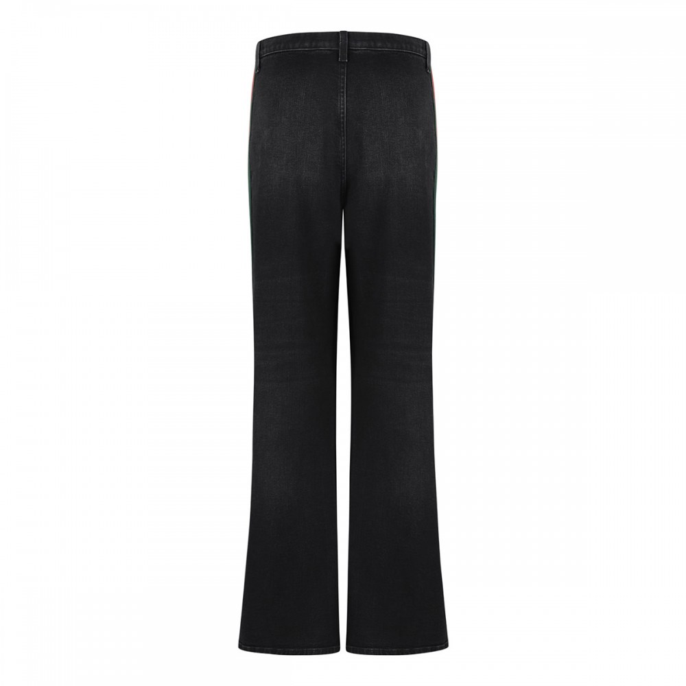Stretch cotton denim jeans