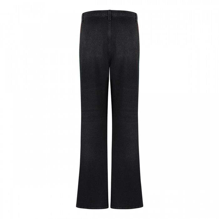 Stretch cotton denim jeans