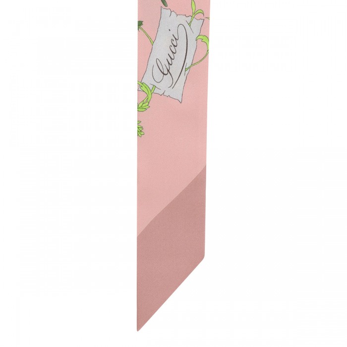 Flora silk twill ribbon
