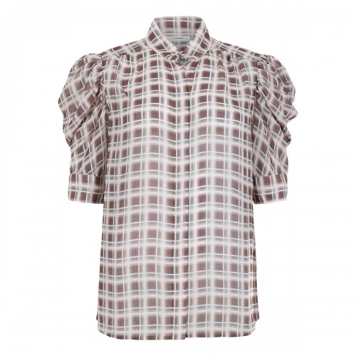 The Gillian check blouse