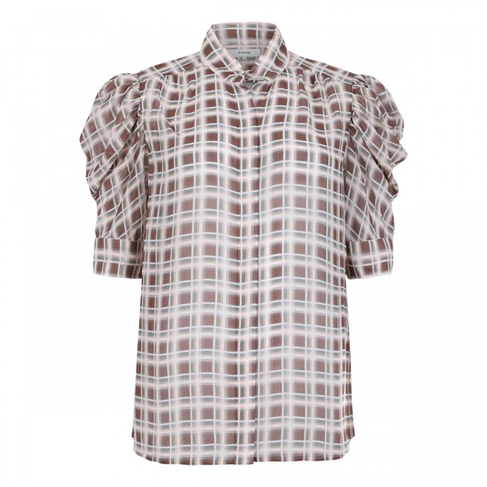 The Gillian check blouse