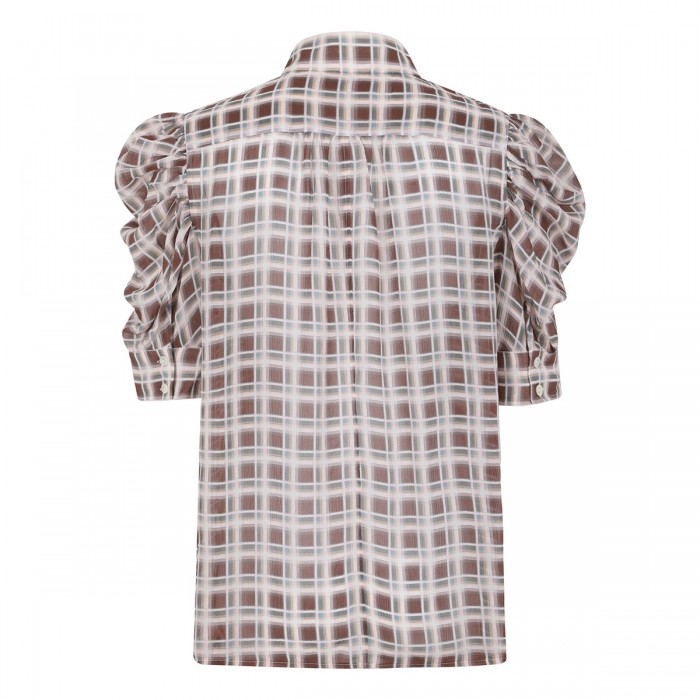 The Gillian check blouse