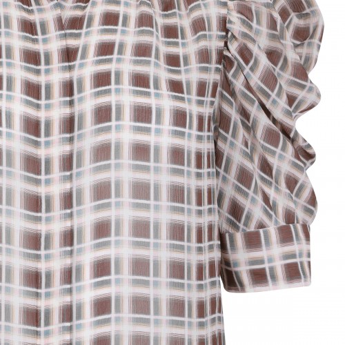 The Gillian check blouse 2