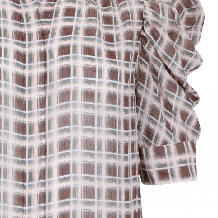 The Gillian check blouse