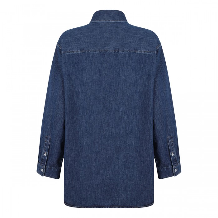 Chambray denim shirt