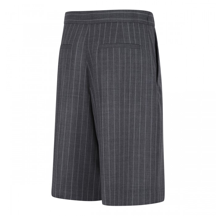 Pinstripe bermuda shorts