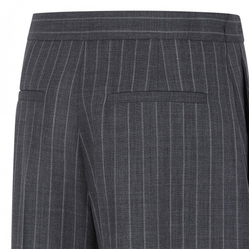 Pinstripe bermuda shorts 2
