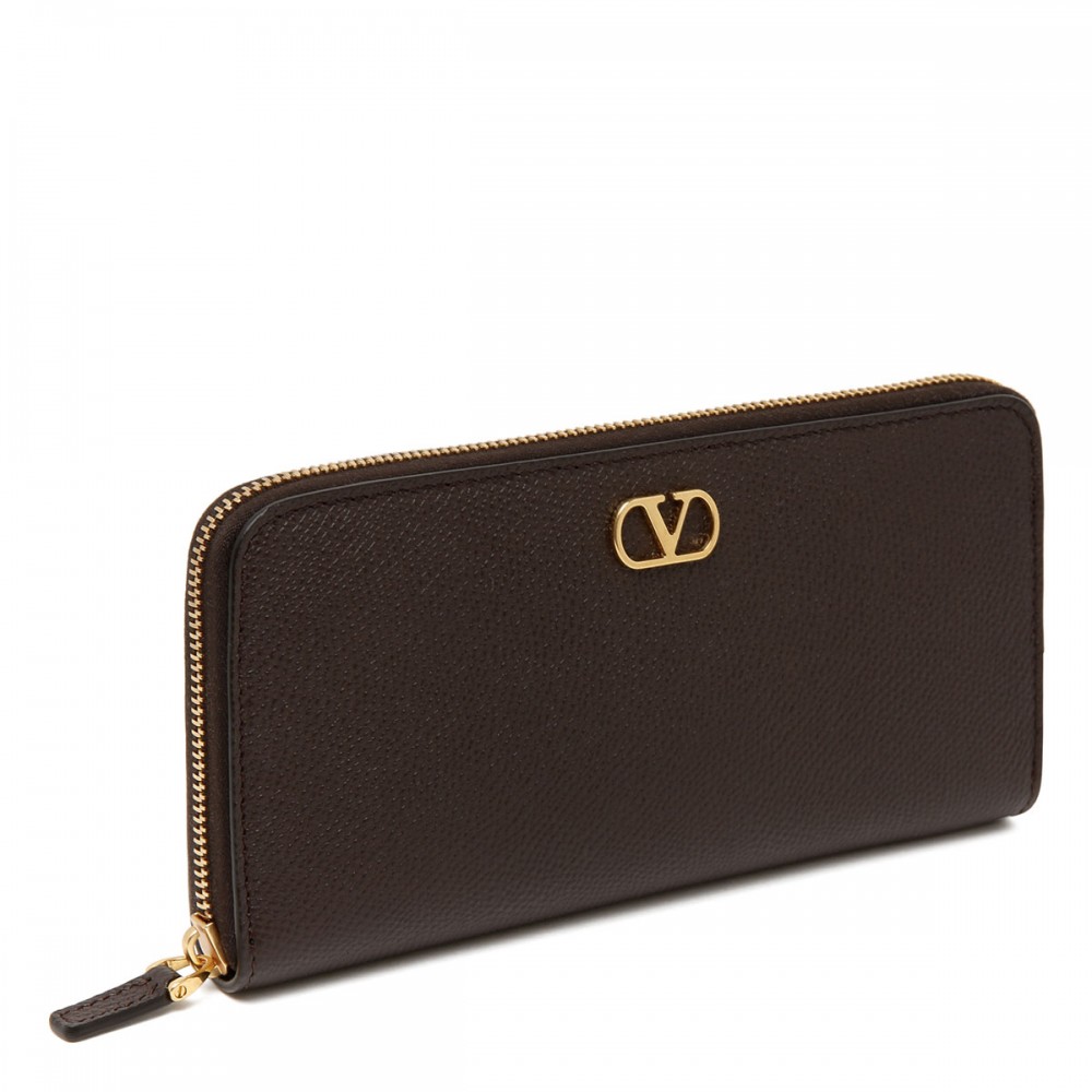 VLogo signature zip around wallet