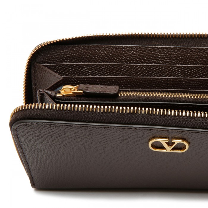 VLogo signature zip around wallet