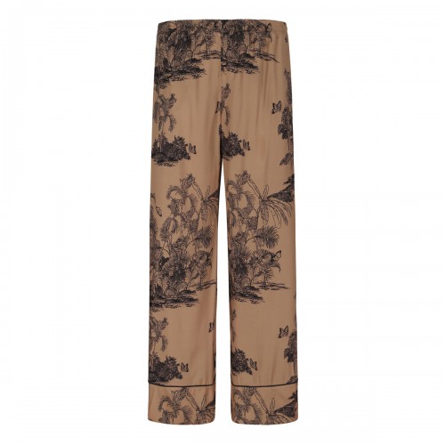 Printed pajama pants