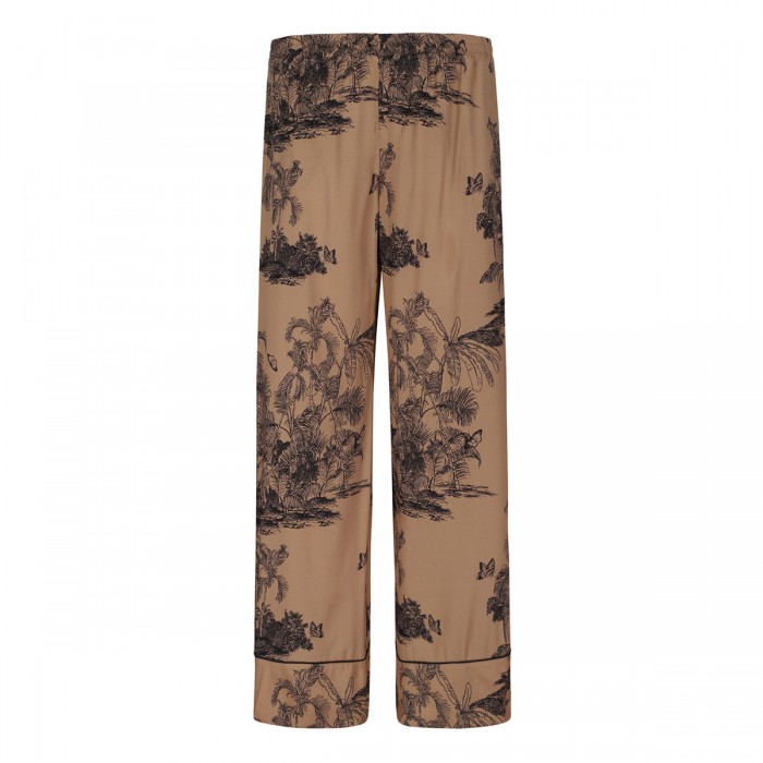 Printed pajama pants