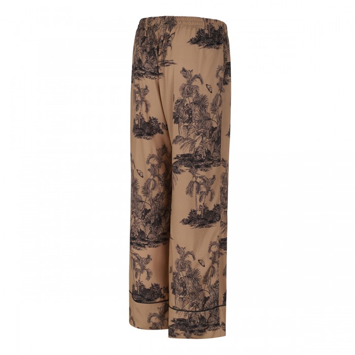 Printed pajama pants