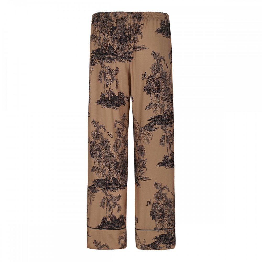 Printed pajama pants