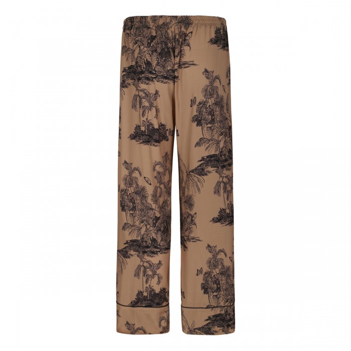 Printed pajama pants