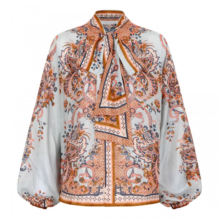 Aster tie neck blouse