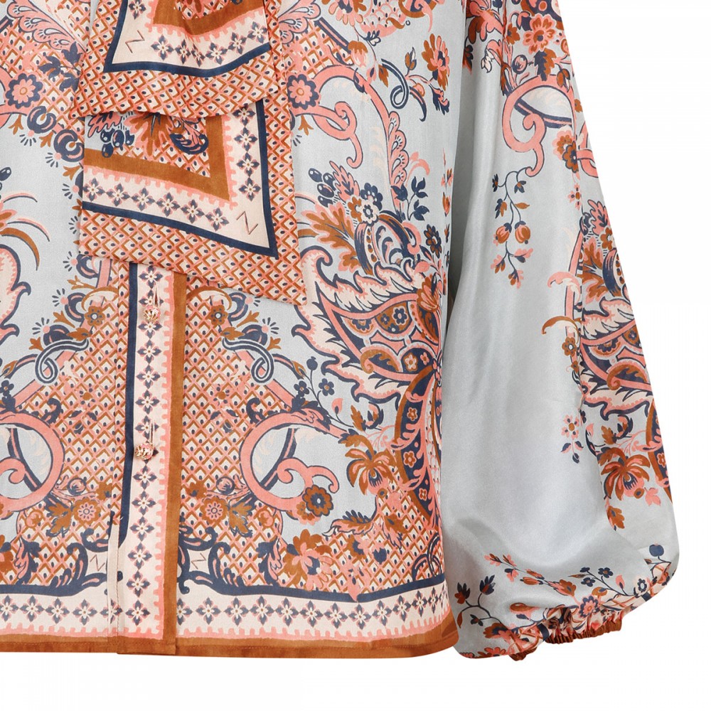 Aster tie neck blouse
