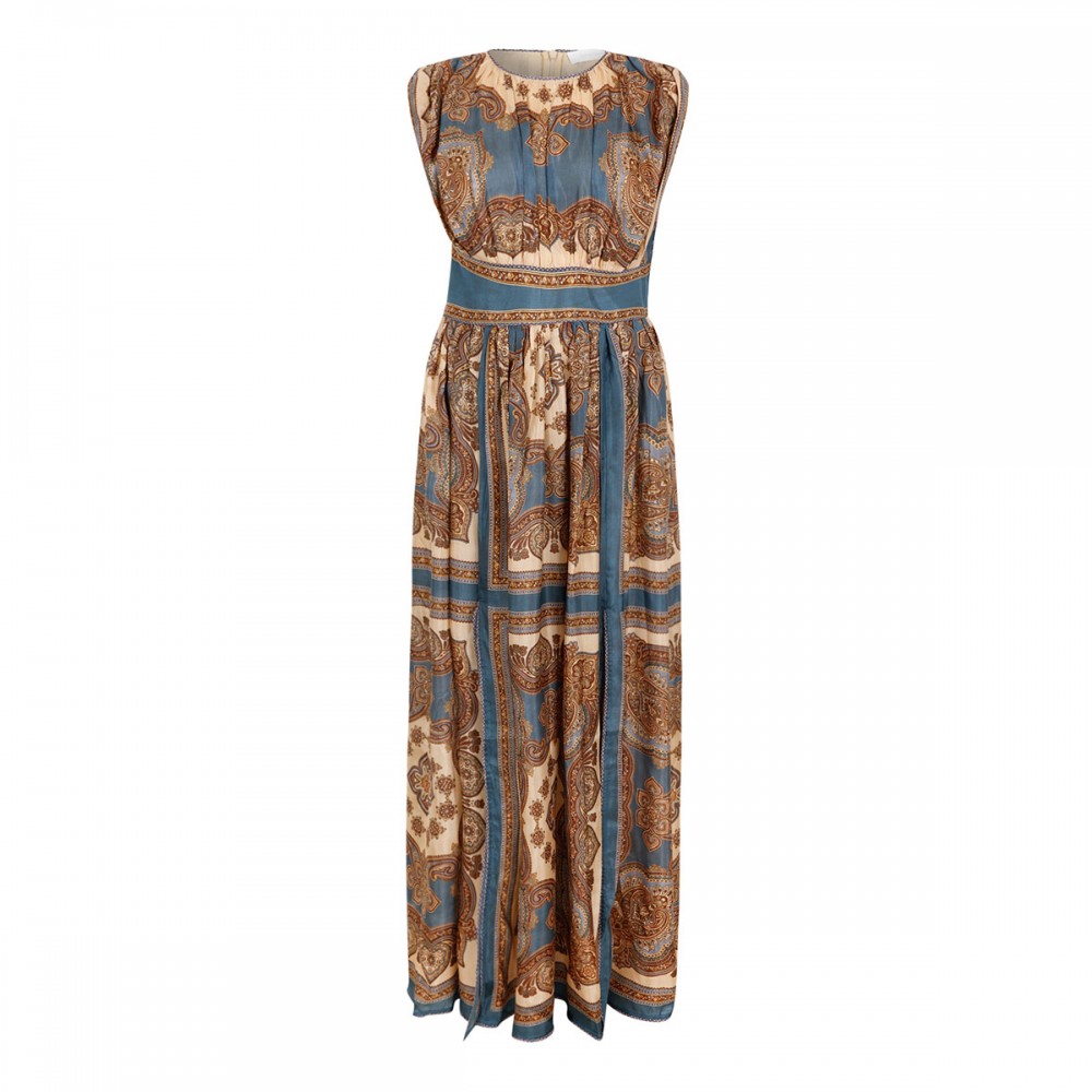 Mahon waisted maxi dress