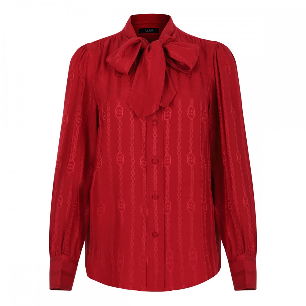 Interlocking G chain shirt