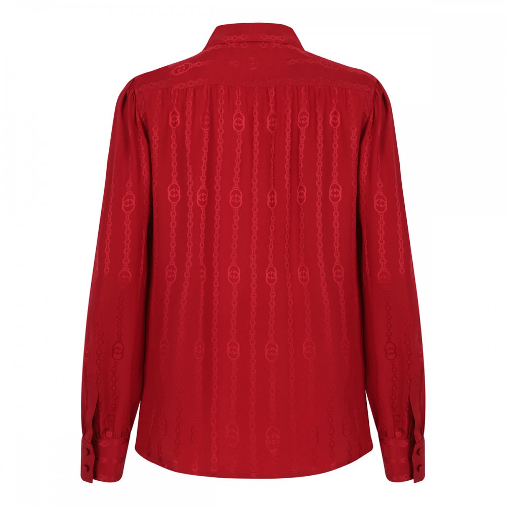 Interlocking G chain shirt