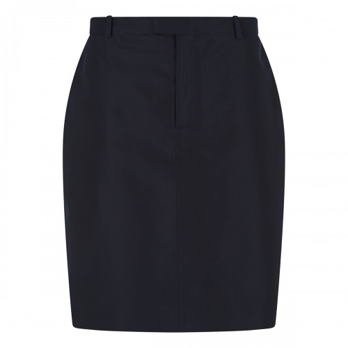 Fine silk faille skirt
