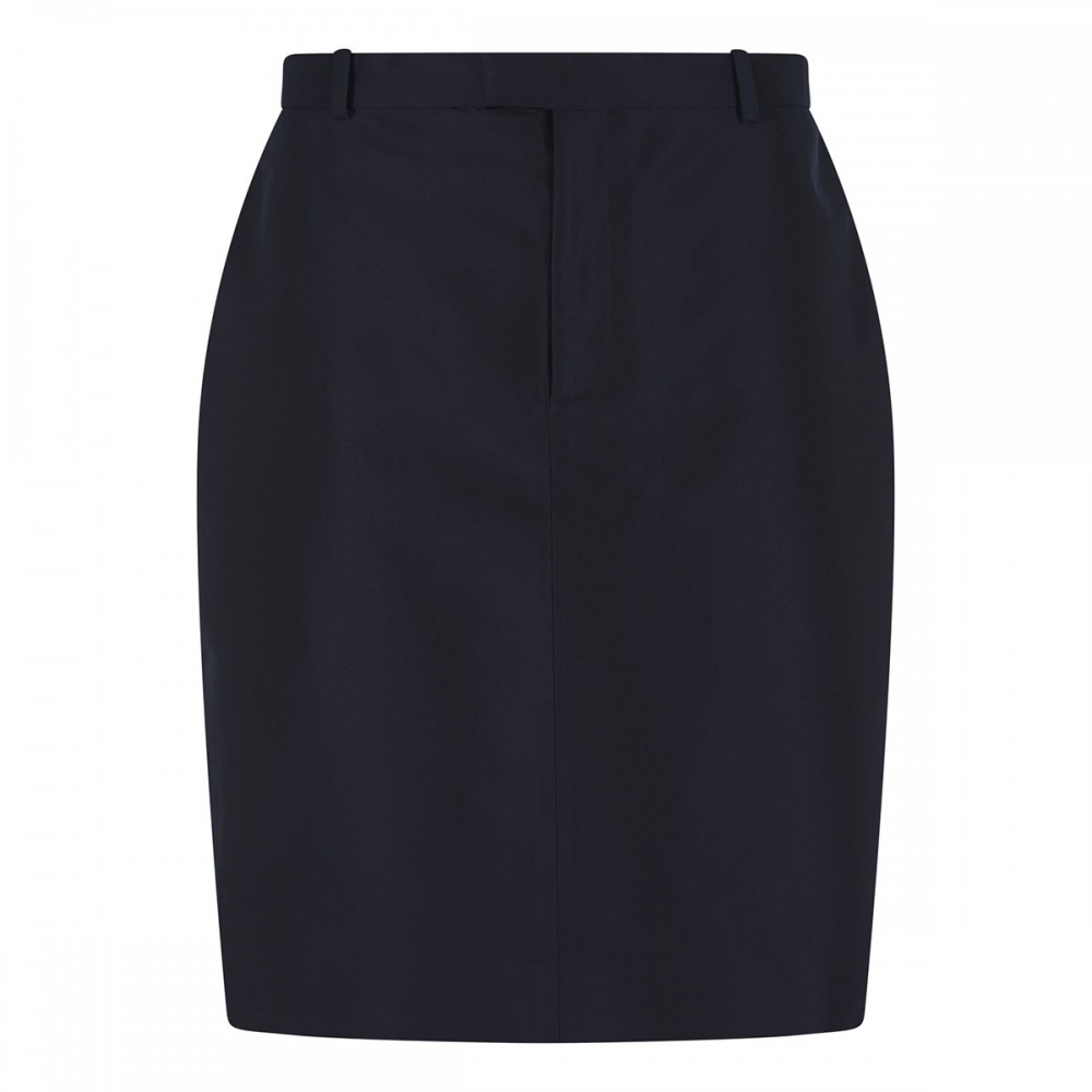 Fine silk faille skirt