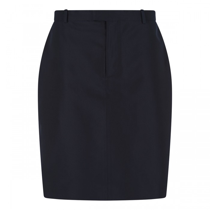 Fine silk faille skirt
