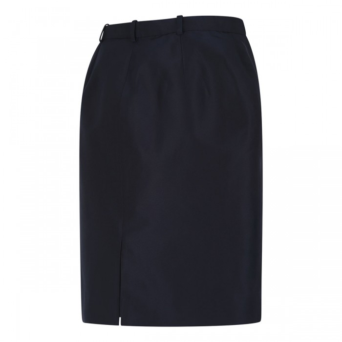 Fine silk faille skirt